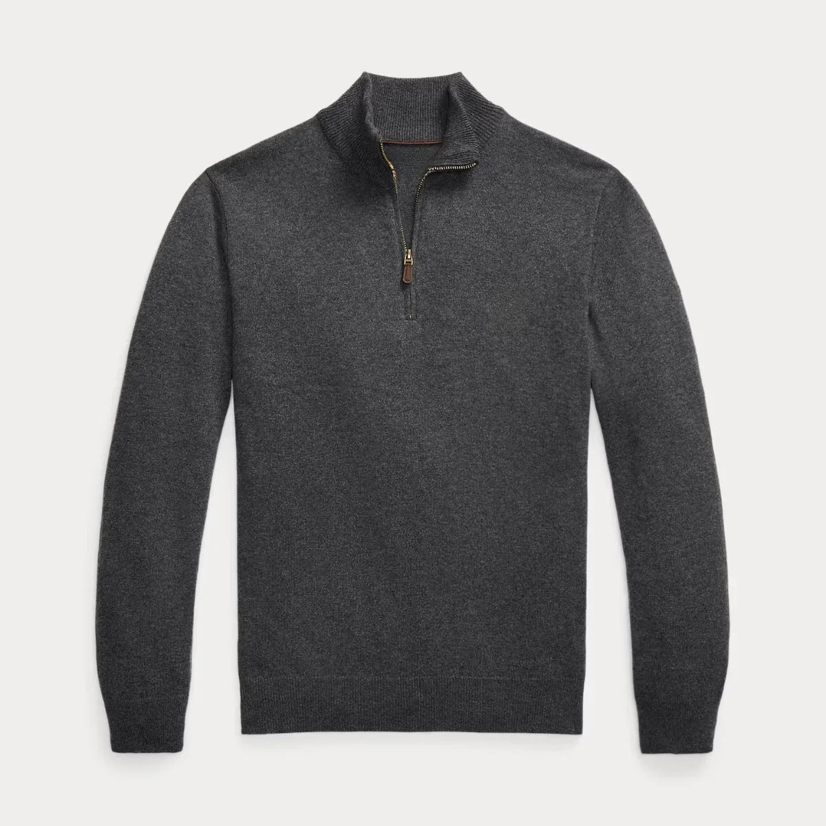 Pull en laine à demi-zip – confortable, chaud et stylé