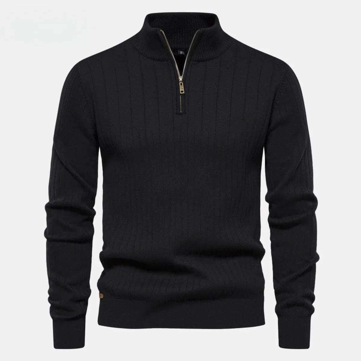 Pull en maille zippé pour homme – pull zippé en soldes